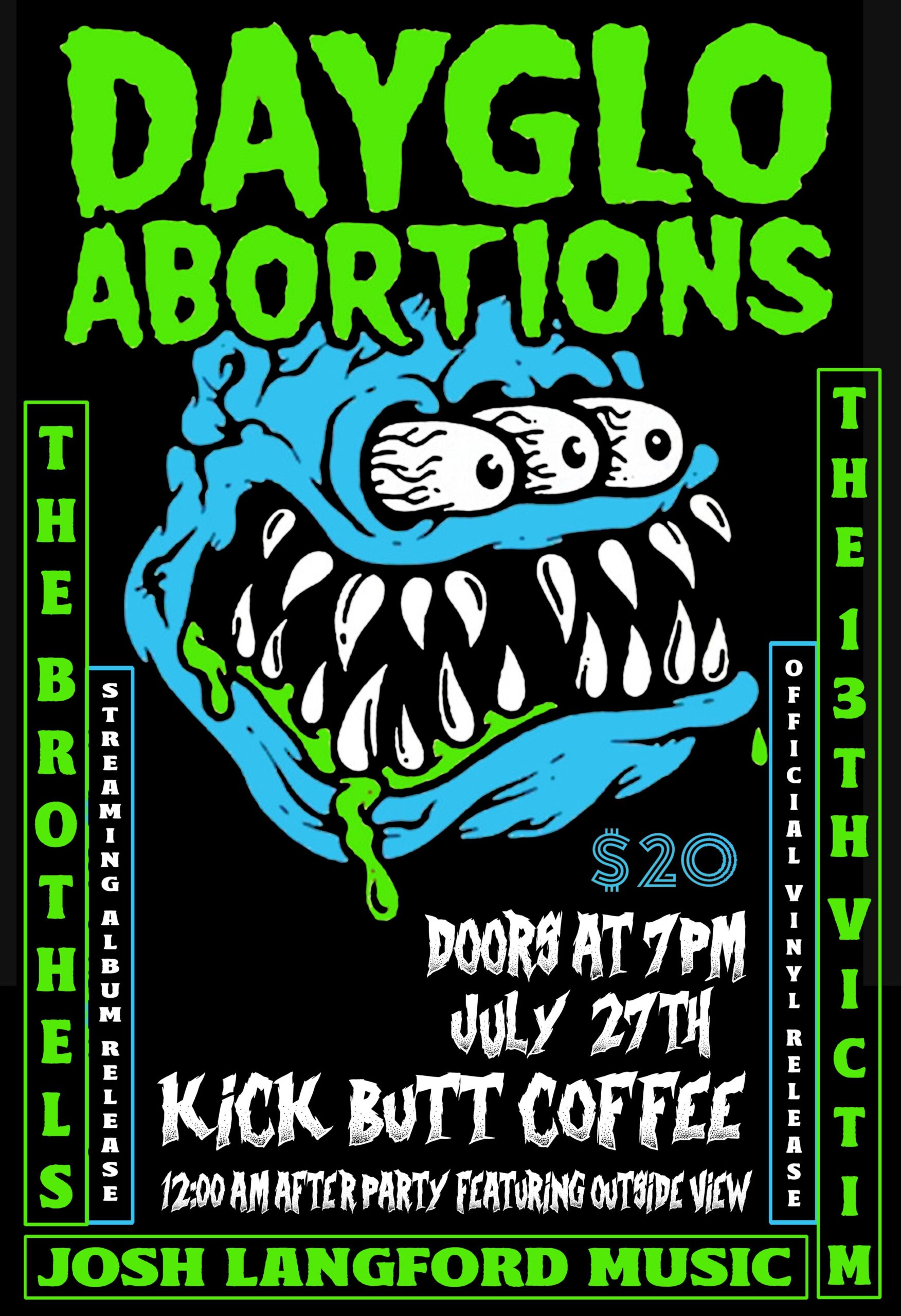 Dayglo Abortions US Tour (Austin)