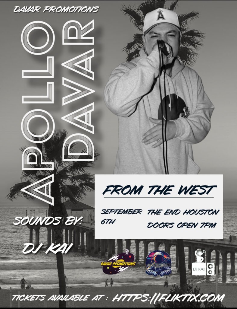 Apollo Davar From The West Fall Tour