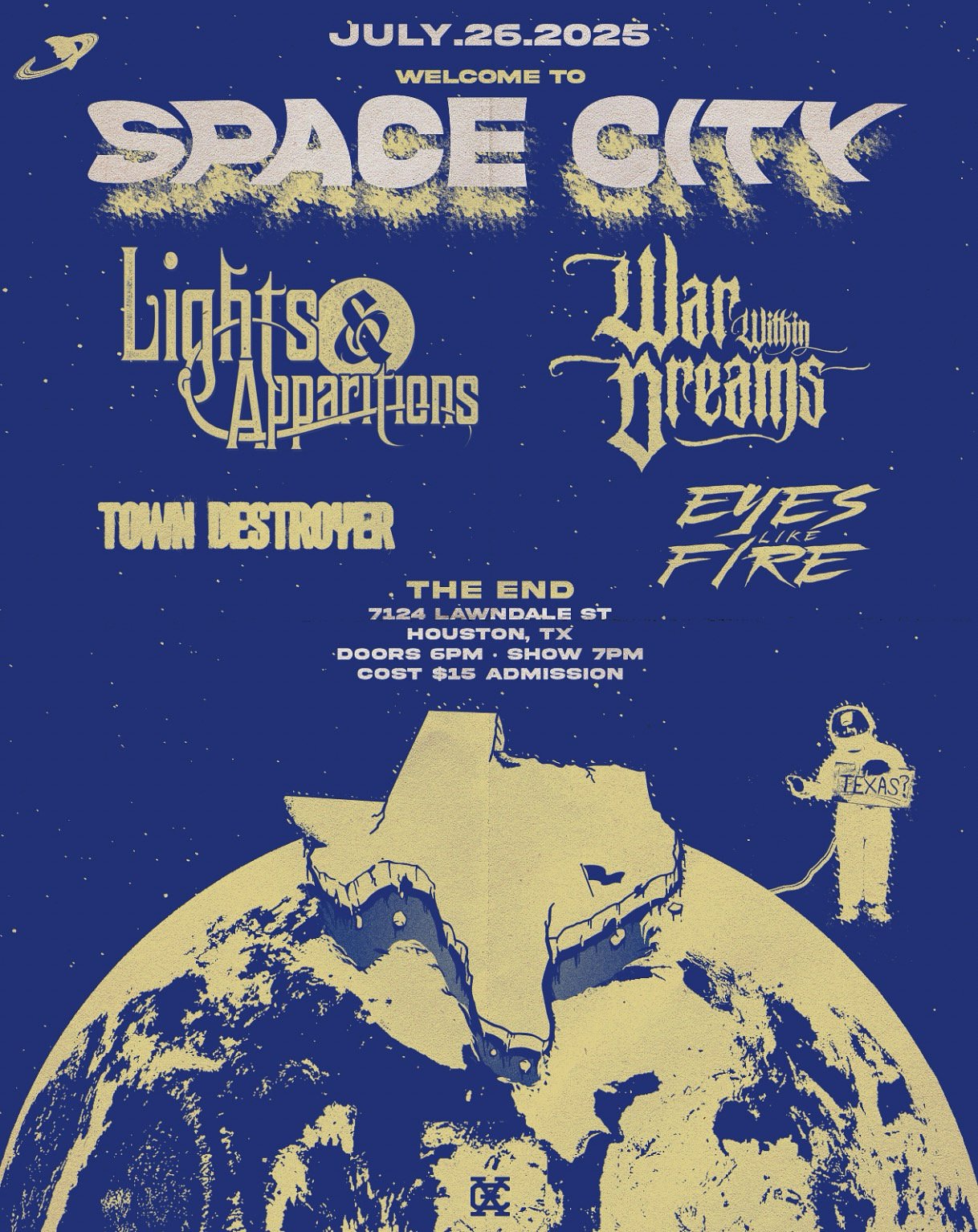 Lights & Apparitions w/ War Within Dreams & More