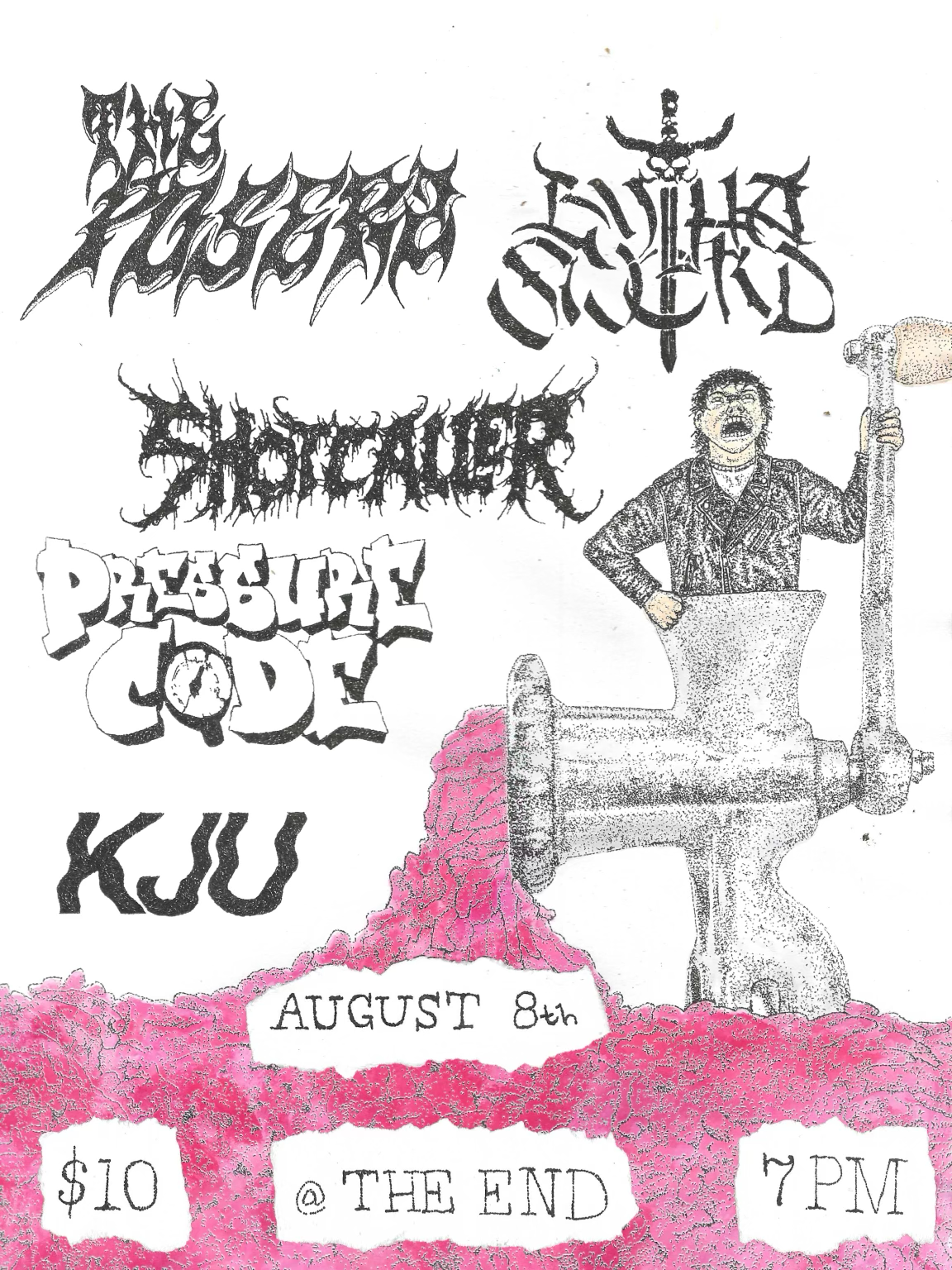 The Poserz w/ By Tha Sword, Shotcaller, pressure Code and KJU