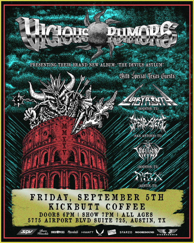 Vicious Rumors US Tour (Austin)