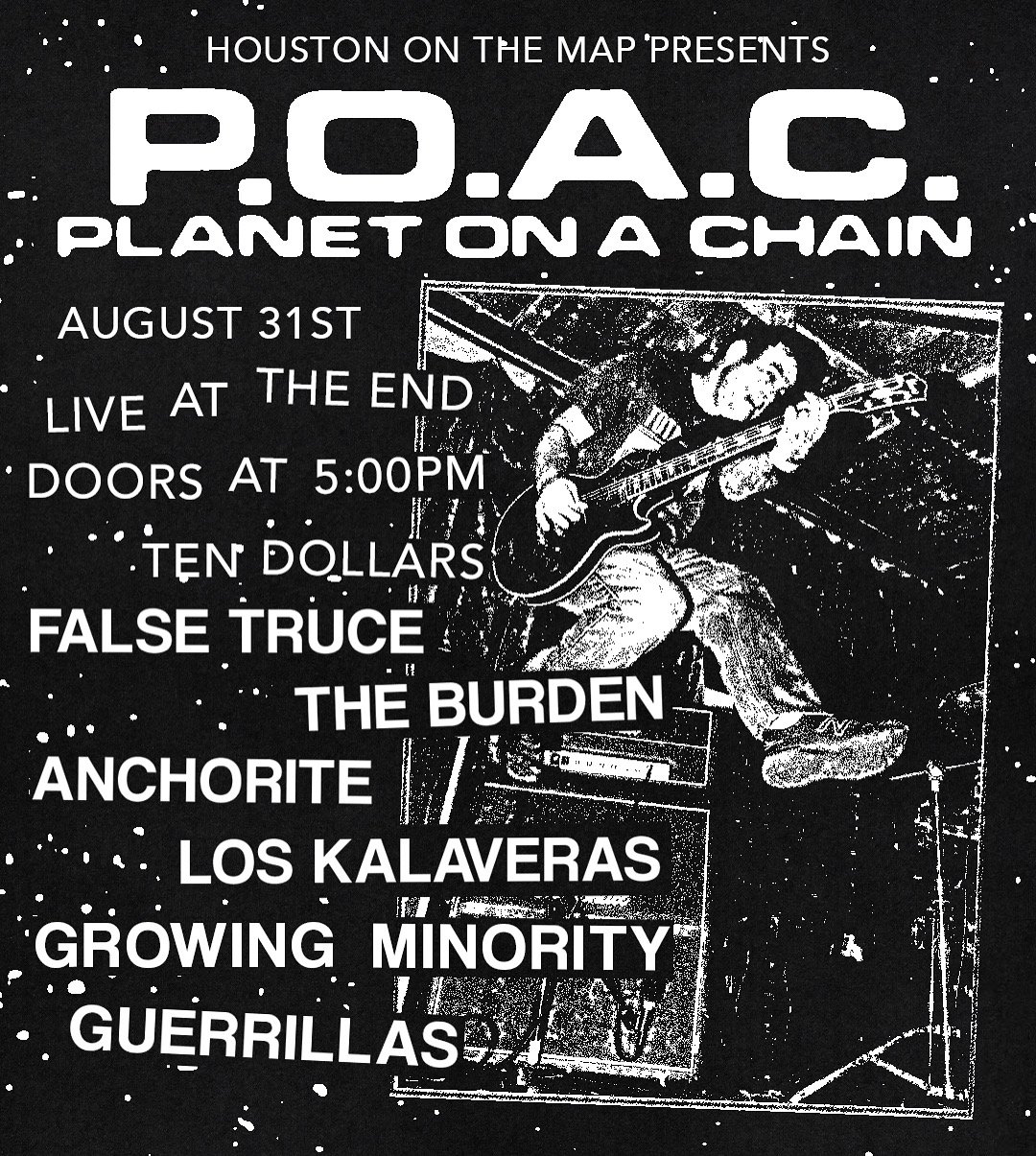 P.O.A.C. W/ False Truce, The Burden & More