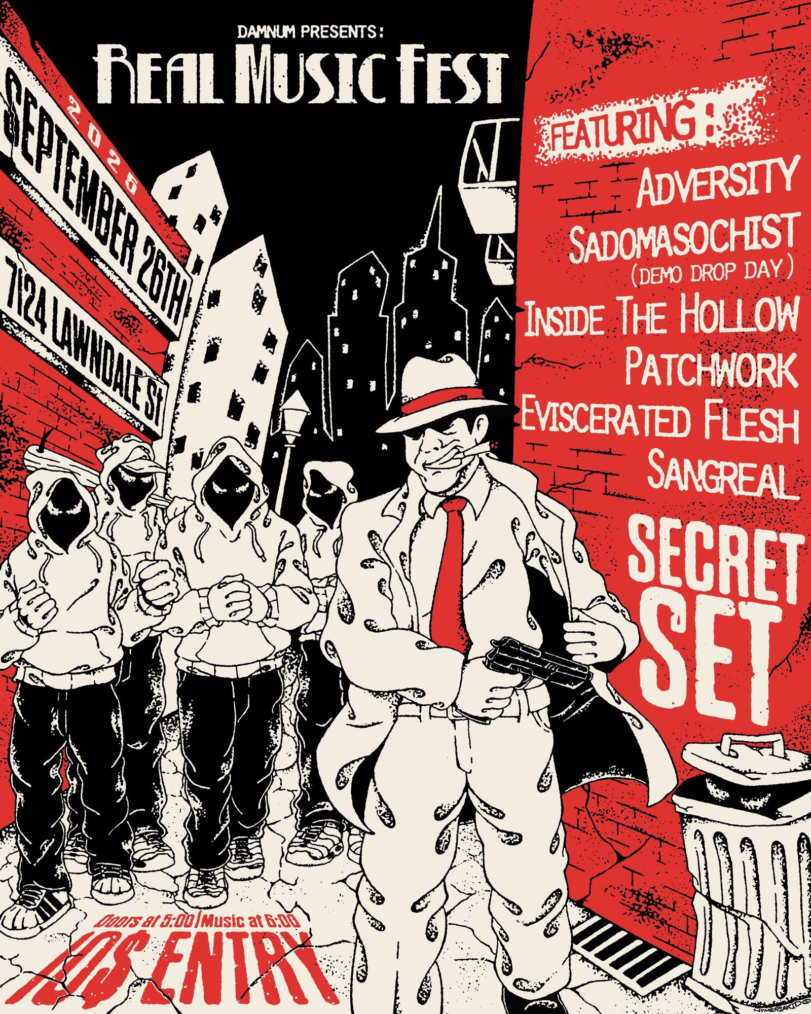 REAL MUSIC FEST: W/ Adversity, Sadomasochist And More