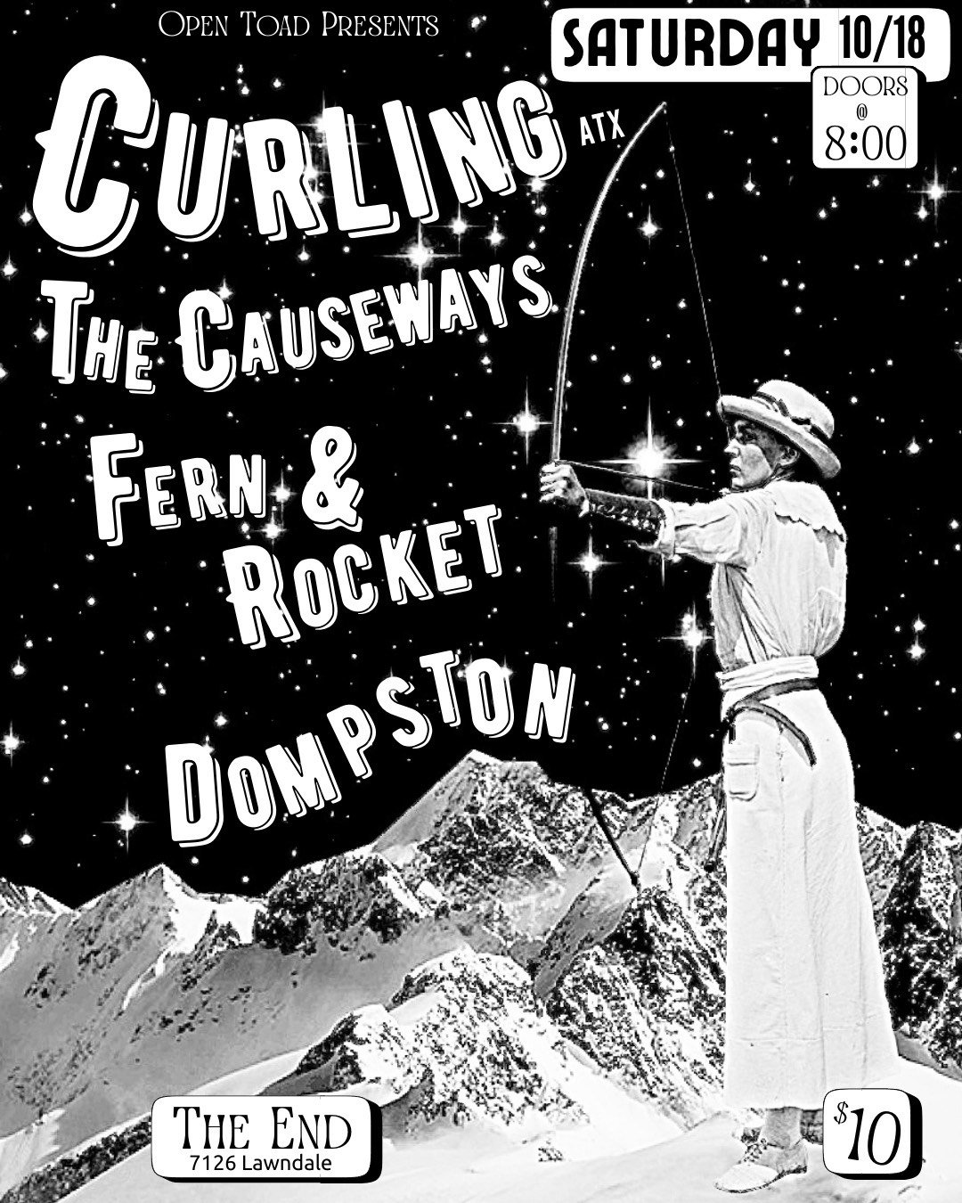 Curling w/ The Causeways, Fern & Rocket and Dompston