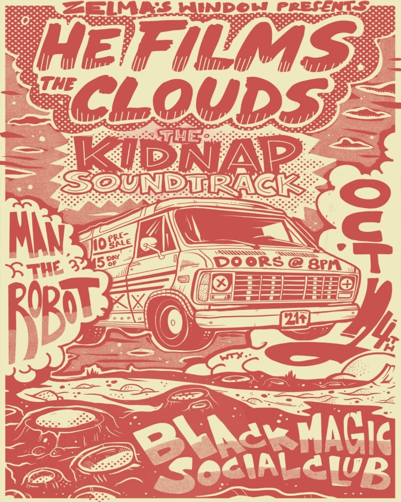 He Films The Clouds with The Kidnap Soundtrack + Man, The Robot
