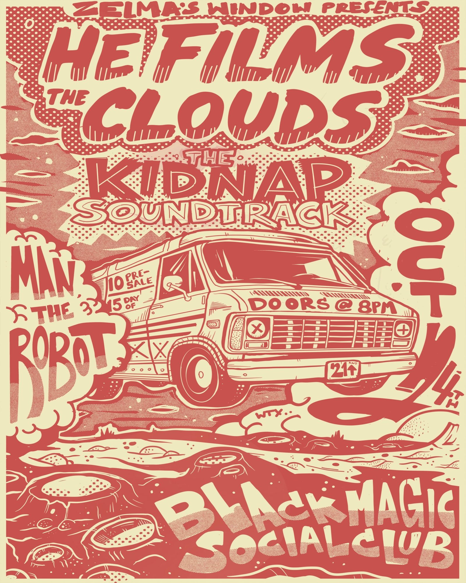He Films The Clouds with The Kidnap Soundtrack + Man, The Robot