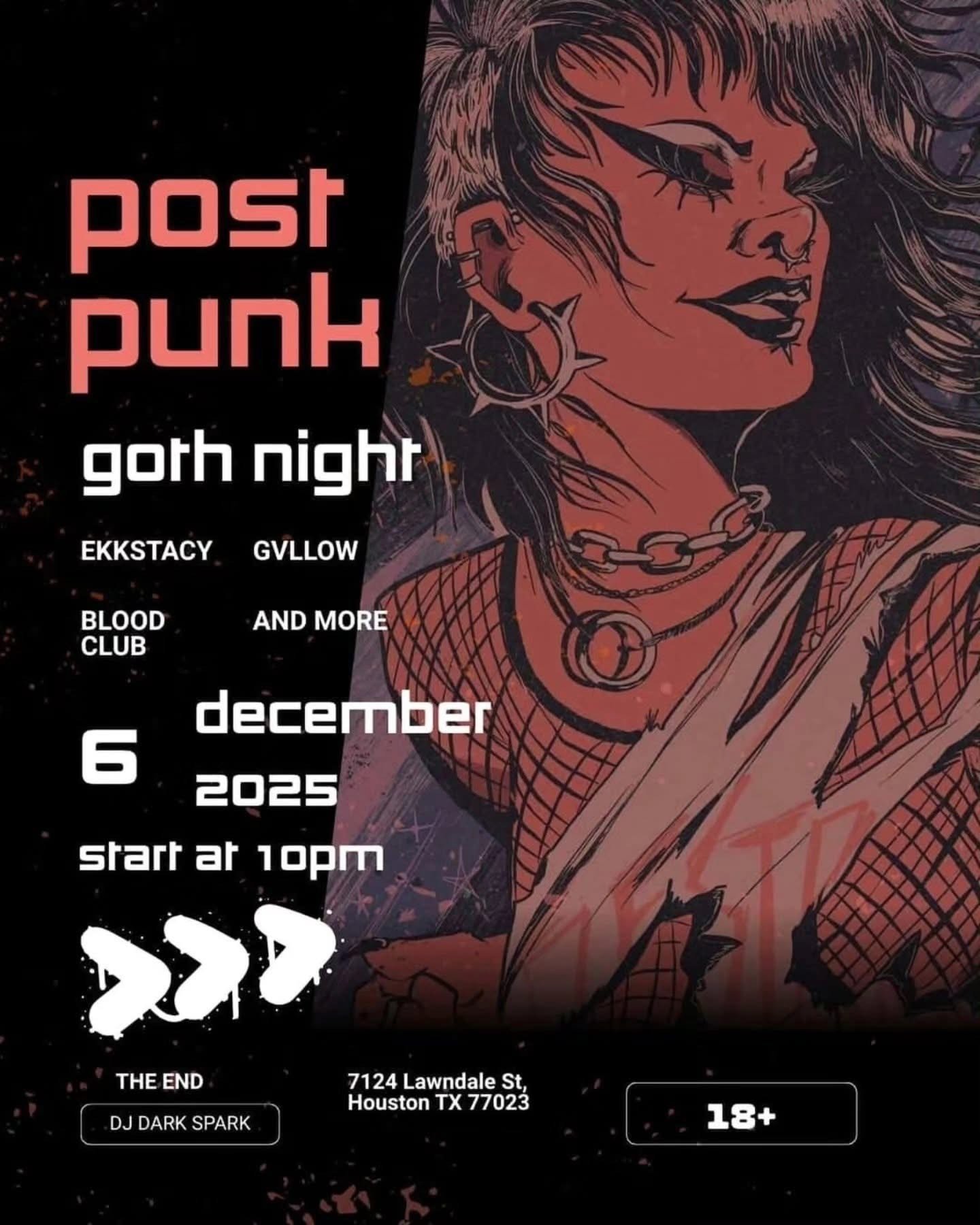 Post Punk Goth Night