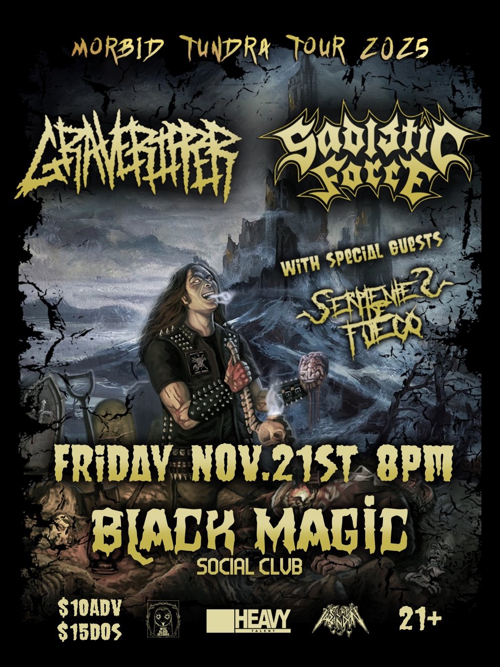 GRAVERIPPER and Sadistic Force