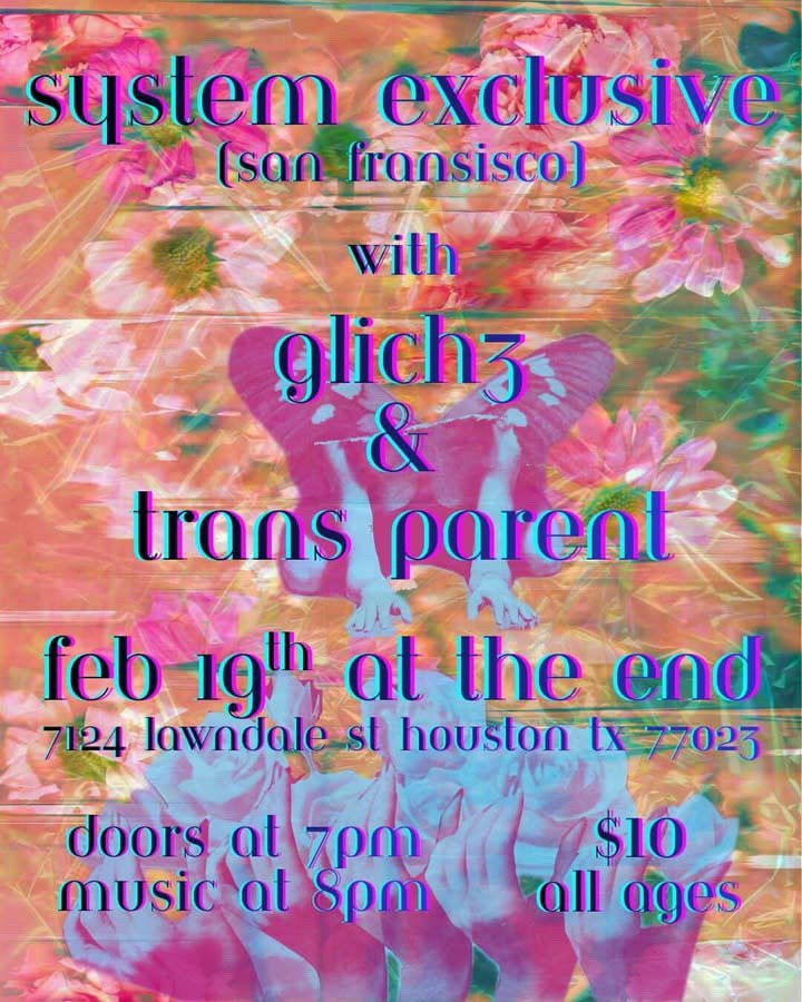System Exclusive w/ Glitch3