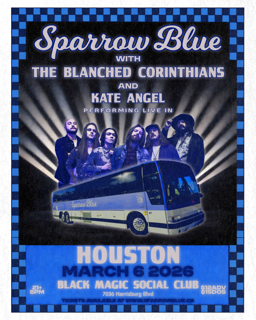 Sparrow Blue w/ The Blanched Corinthians, Kate Angel