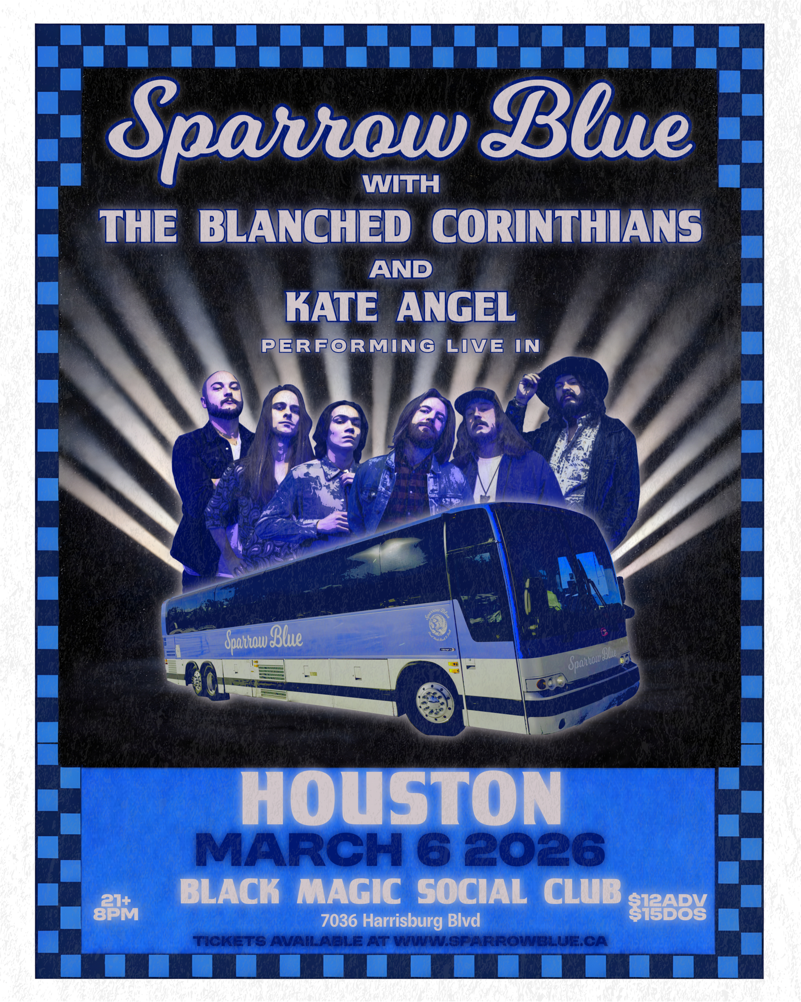 Sparrow Blue w/ The Blanched Corinthians, Kate Angel