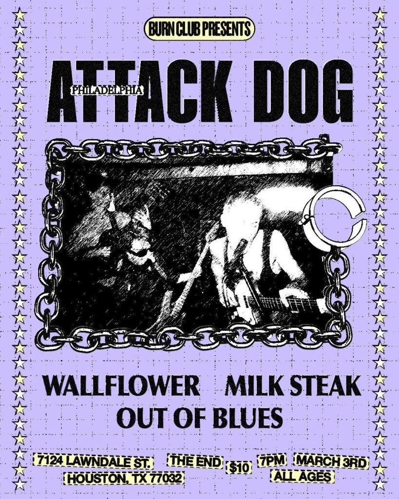 Attack Dog w/ Wallflower Milk Steak and Out Of Blues