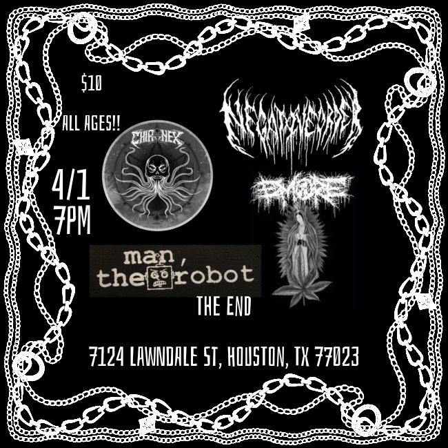 Negative Order w/ chironex, Man the robot