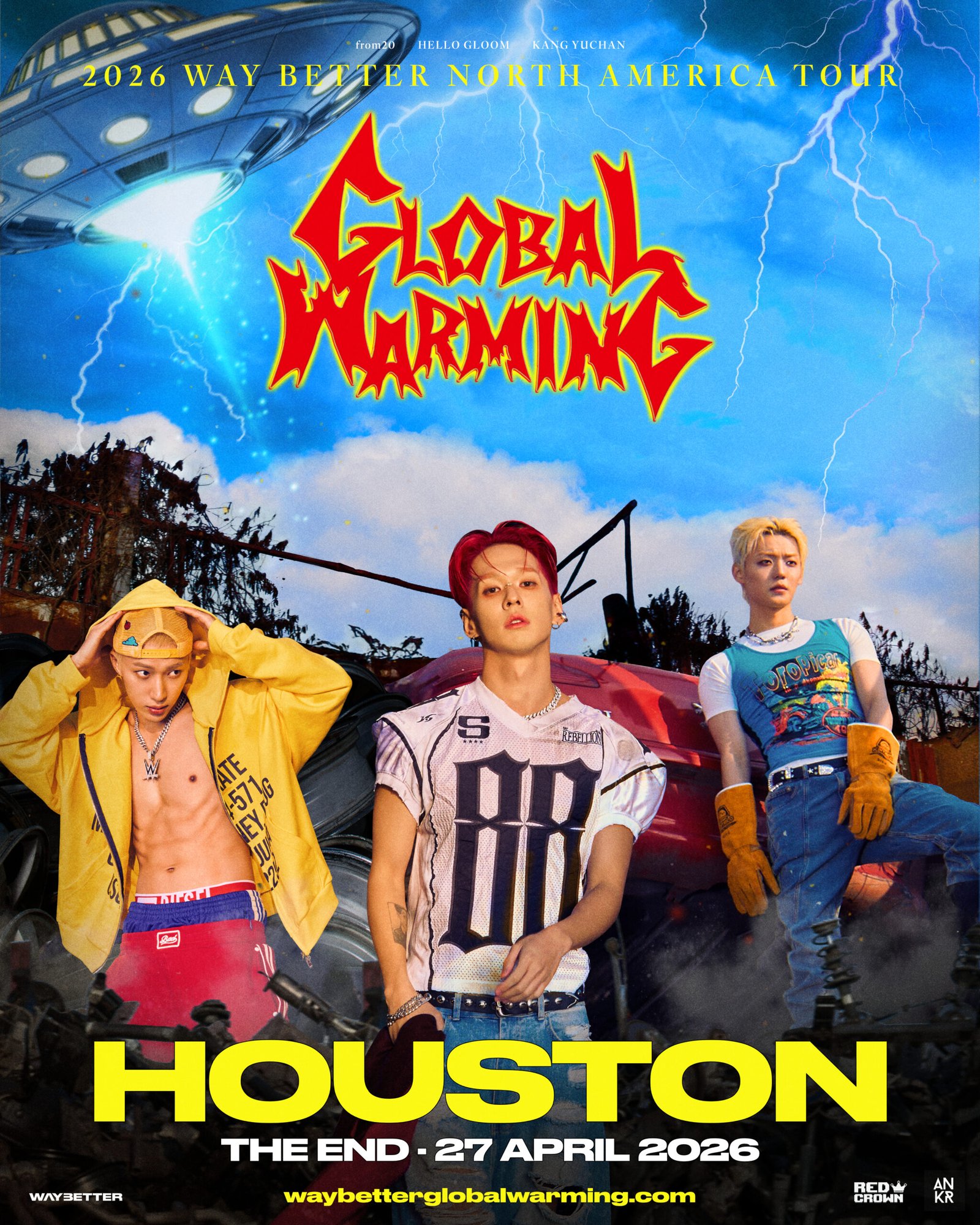 2026 WAY BETTER ENTERTAINMENT - NORTH AMERICA TOUR: Global Warming