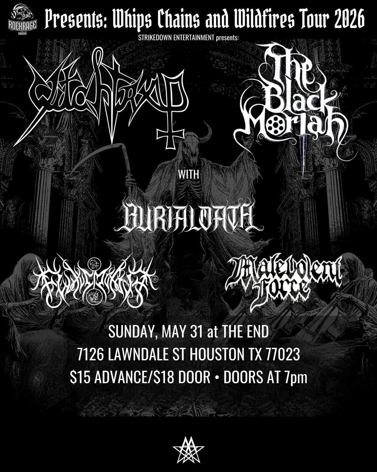 Witchtrap w/ The Black Moriah