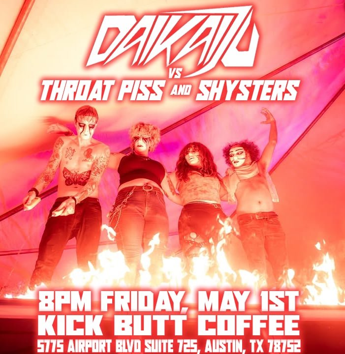 Daikaiju VS Throat Piss and Shysters